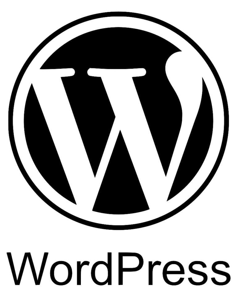 wordpress logo no background