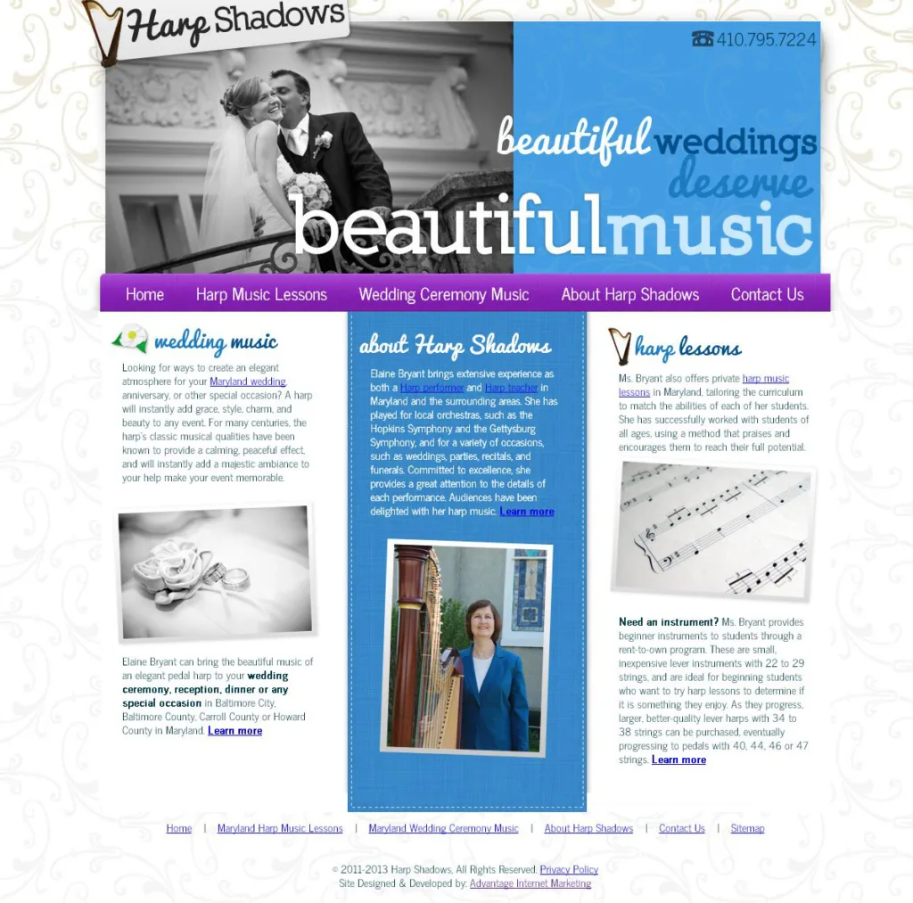 harp shadows screenshot