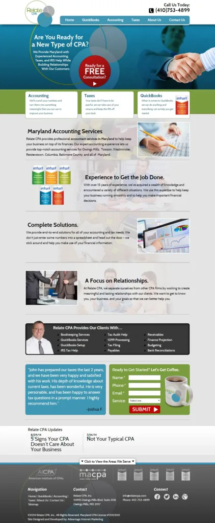 relate cpa screen capture